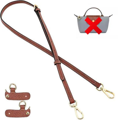Mini Bags Leather Shoulder Strap Kit Fit For Longchamp Mini Pouch Adjustable Crossbody Small Bag Accessories