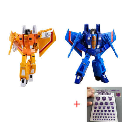 New Anime SS86 G1 Thundercracker Figure KO Transformation Starscream Skywarp Action Figures Collection Model Toy Gift For Fans