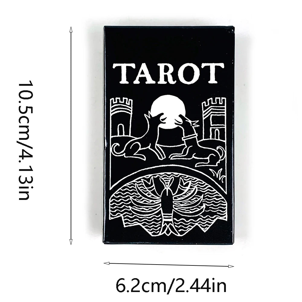 Hot Selling Tarot Cards Leisure Entertainment Card Family Gathering Divination Deck Tarot Board Playing Card Game New Year Gift