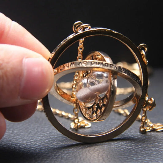 Time Converter Hourglass Necklace Autumn/Winter Sweater Chain Unisex Jewelry
