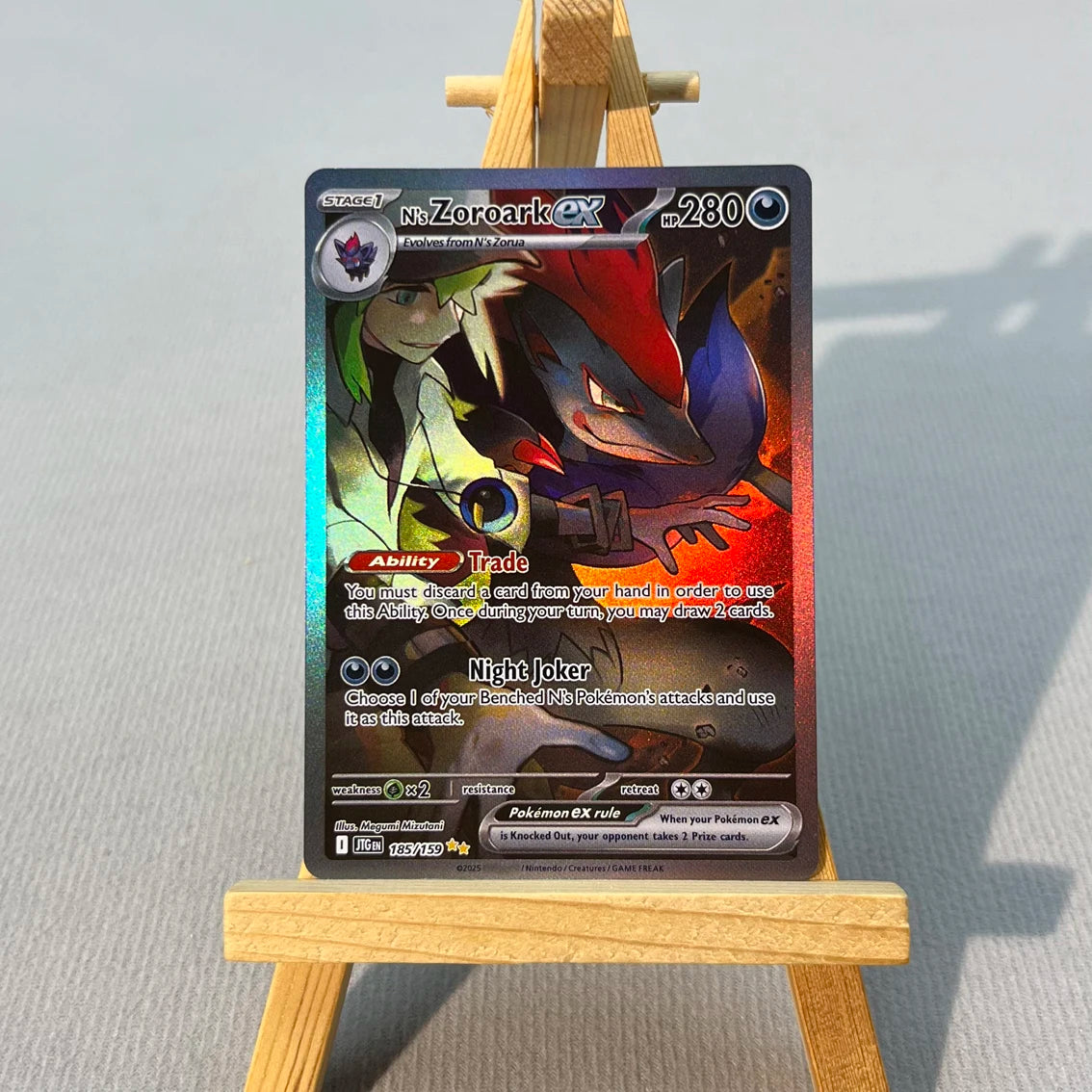 SVI JIG PTCG6-001 Tcg proxy PKM Cards Iono's Bellibolt ex Rare Collection Battle Toys Gifts for Hobbies home play