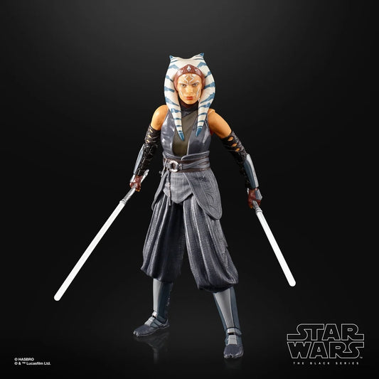 Original 6 Inch Star Wars The Black Series The Mandalorian Ahsoka Tano Action Figure Gifts Toys Collection