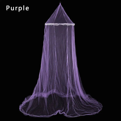 Princess Mosquito Net Canopy Encryption Dome Fly Insect Mesh Repellent Protection Single Entry Bed Decoration Home Decor