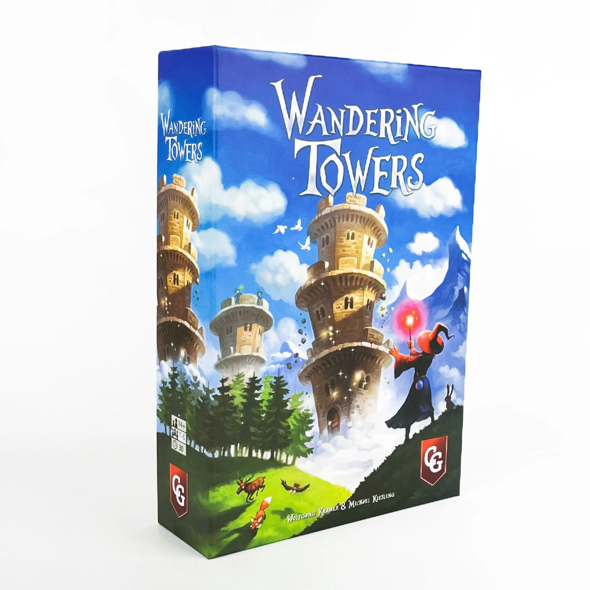 Wandering Towers fast-paced board game, which is very suitable as a birthday and Christmas gift and can liven up the atmosphere