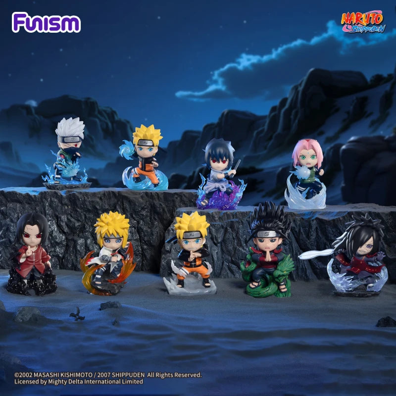 FUNISM NARUTO SHIPPUDEN Chronicles Great Ninja War Series Blind Box Vol.1 Figure Cute Gift for Kids Birthday Party Series