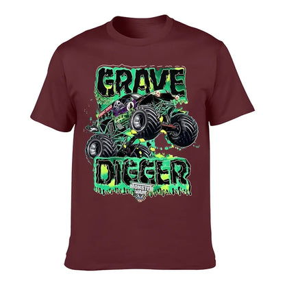 Grave Digger Monster Jam Truck t shirt unisex W00602