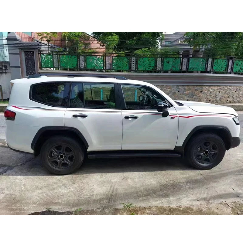 For Toyota Land Cruiser 300 LC300 2021-2027 Body Side Waist Line Decal Stripe Sticker Exterior Styling Upgrade Parts