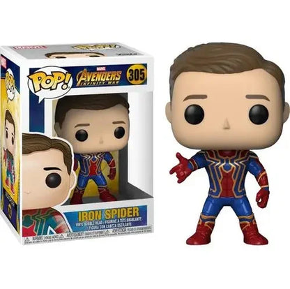 Funko POP The Avengers Tony Stark 225 Black Widow 454 Iron Man 304 Thanos Black Panther Thor Spiderman Figure Model Toy Kid Gift