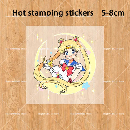 Sailor Moons Stainless Steel Water Cup Women Kawaii Anime Printed Thermo Mug Kid Home Anti-drop Camping Glass Kids Birthday Gift