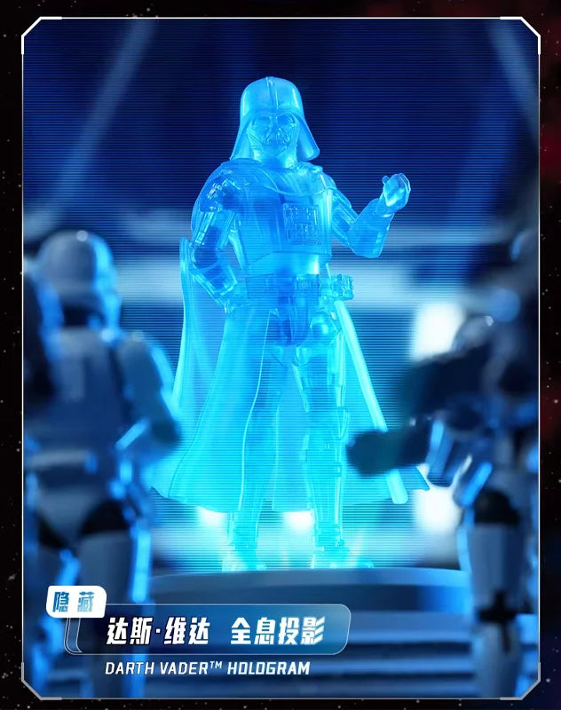 Original Blokees Star Wars Galaxy Version 02 Dark Side Series Blind Box Poseable Model Kits Action Figure Toy Collect Boy Gift