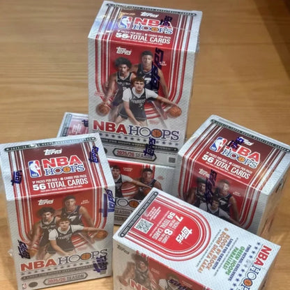 In Stock Original 2025/26 Topps Hoops NBA Basketball Series Value Edition Collectible Trading Card Collection Surprise Toy Cards
