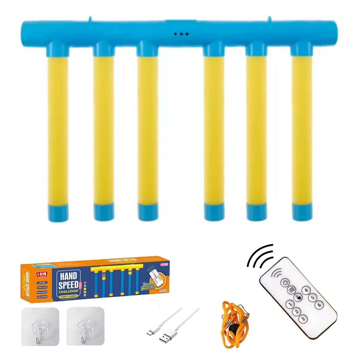 New Children Handheld Stick With Quick Eyes And Hands Reaction Training And Puzzle Toy Sensory Lntegration Trainer