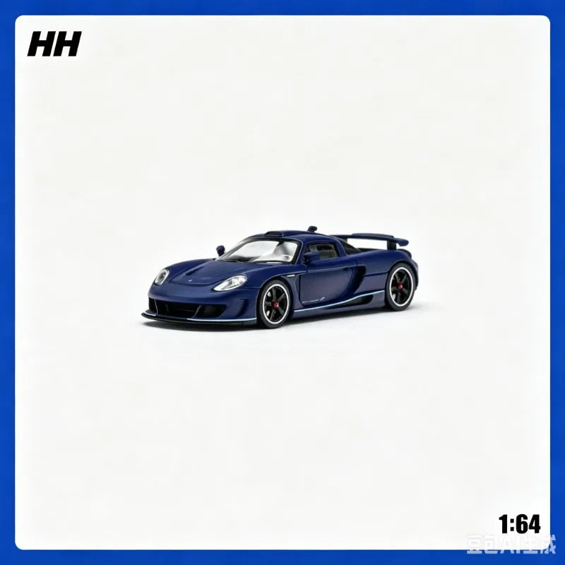 HH 1:64 Gemballa Mistrale Mirage GT Die Casting Alloy Simulation Car Model Desktop Ornament Collection Souvenir.