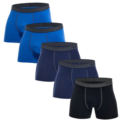 5Pcs Men's Panties Cotton Boxer Sexy Man Boxers Underwear Shorts Lots Male Boxershorts Set Family Underpants Brands
