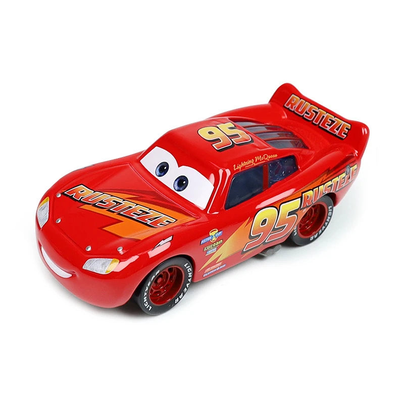 Pixar Cars 3 Lightning McQueen Jackson Storm Anime Cartoon Characters Alloy Diecast Model Toy Cars Fire Engine Children's Gifts