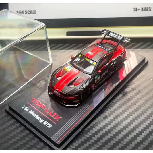 TOP LUX 1:64 Ford Mustang GT3 DTM Alloy Die Cast Car Model Collection Gift