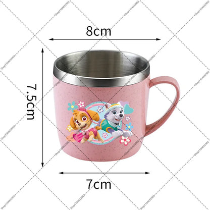 Paw Patrol Portable Stainless Steel Coffee Mug Chase Skye Cartoon Anime Pattern Printed Water Cup Household Couples Milk Cups