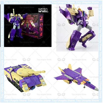 In Stock Transformation DX9 D08 Gewalt Blitzwing Version 3.0 25CM MP Ratio G1 Action Figures Toy Gift for Transformers
