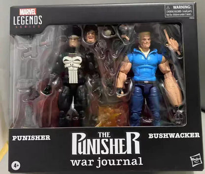 Original Hasbro Marvel Legends Punisher Executioner Anime Figure Model Gift Toy Collection
