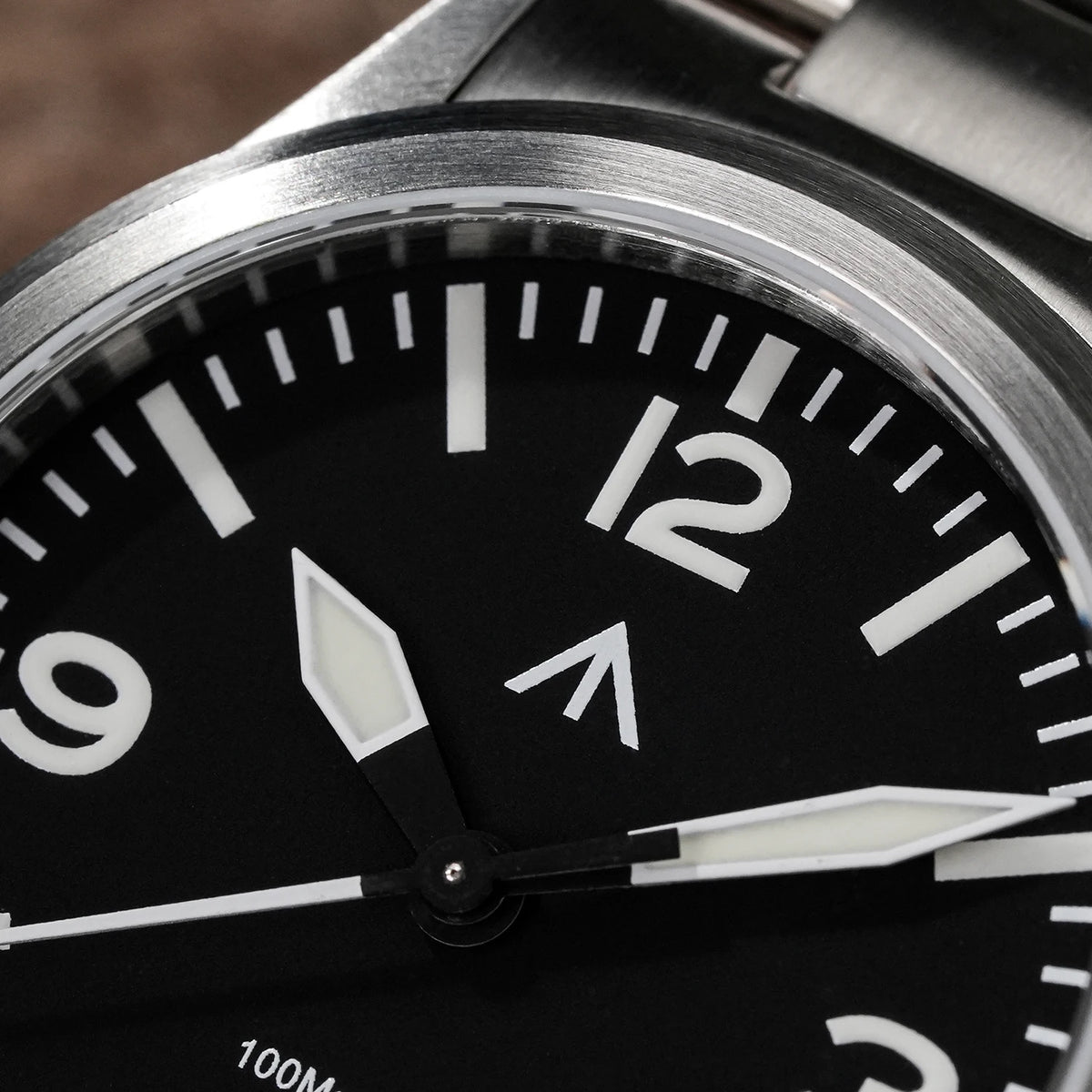 MILITADO ML18 36mm Watch VH31 Sweep Second Quartz Movement 316L Steel Sapphire BGW9 Lume 100M Waterproof Men's Wristwatch
