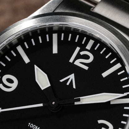 MILITADO ML18 36mm Watch VH31 Sweep Second Quartz Movement 316L Steel Sapphire BGW9 Lume 100M Waterproof Men's Wristwatch