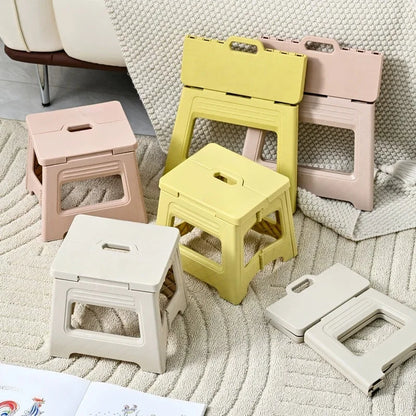 New Lightweight Space Thickened Folding Stool, Portable Home Outdoor Camping, Magza Fishing, Simple and Integrated Design
