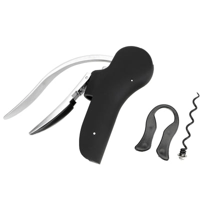 Foil Cutter Bar Lever Corkscrew Wine Tool Set Cork Drill Lifter Kit Convenient Bottle Openers Kitchen Accessories