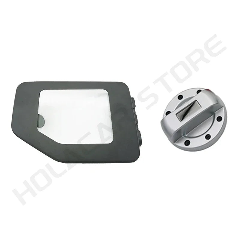 Car Transparent Gas Fuel Filler Tank Cap Cover Decoration Accessories For Suzuki Jimny 3-door only JB64 JB74 2020 2021 2022 2023