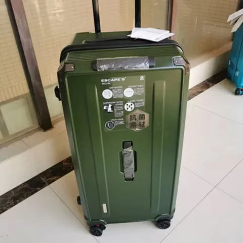 COLENARA Extra Large Capacity Luggage 20 Inch Boarding Case 22"24"26"28"30"32"34"36"40" ABS+PC Trolley Case Rolling Suitcase