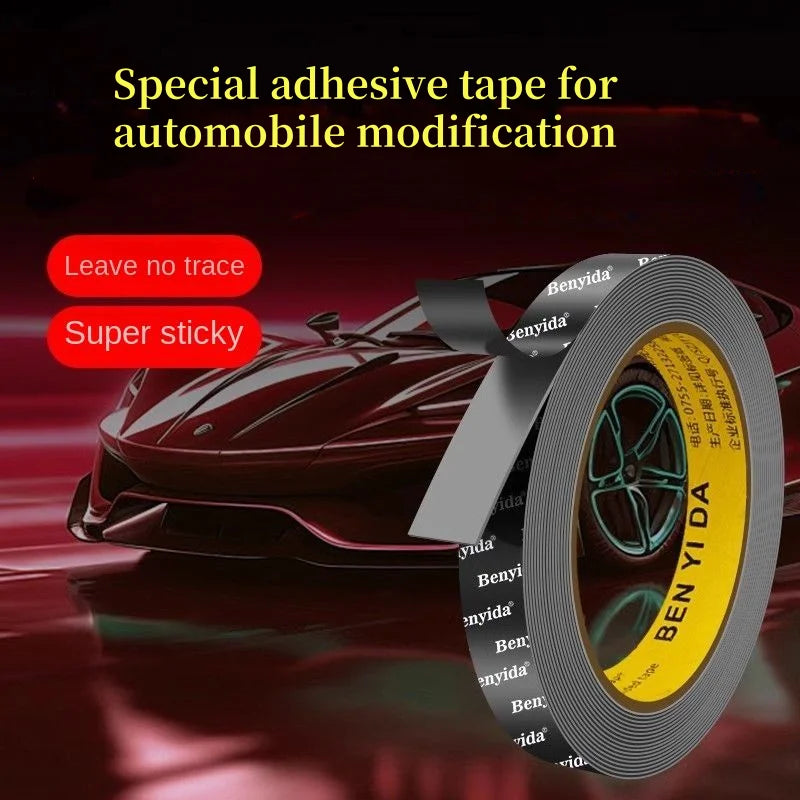 Double Sided Adhesive Tape 3m 10-50mm High Viscosity Car Fixed Adhesive High Temperature Resistant Waterproof No Trace Adhesive