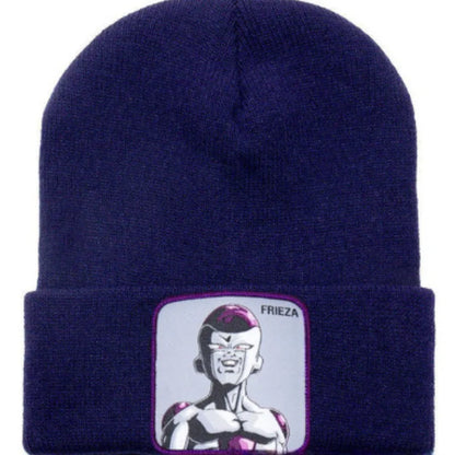 Anime Cartoon Dragon Ball Women Men Knitted Warm Winter Hats For Women Men Solid Hip-hop Casual Cuffed Beanies Bonnet