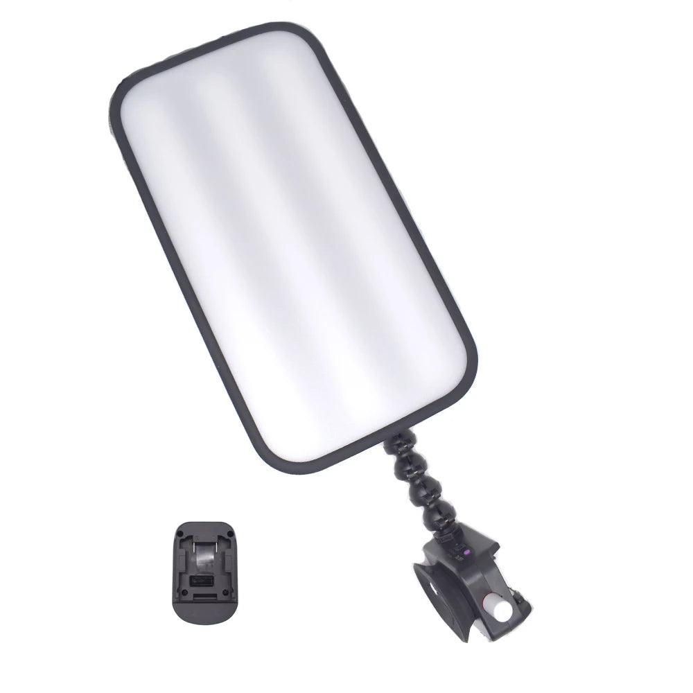 Car Dent Repair Light 9 LED Paintless Dent Removal Lamp with Suction Cup Mount（Battery Not Included）