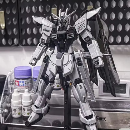 Newdom Unactivated Color Zgmf-X10a Hg 1/144 Mech Assembly Model Kit Desktop Decoration Children'S Toy Gifts Collectible