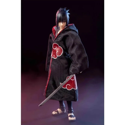 1/12 Classic Japanese Anime Naruto Characters Same Style Mini Robe Skirt Bamboo Hat Accessory for SHF Action Figure