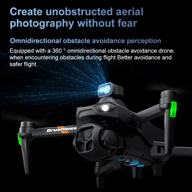 Lenovo V916MAX Professional 8K Drone HD Dual Camera Remote control with large screen, 5G WIFI FPV Foldable Quadcopter RC Dron