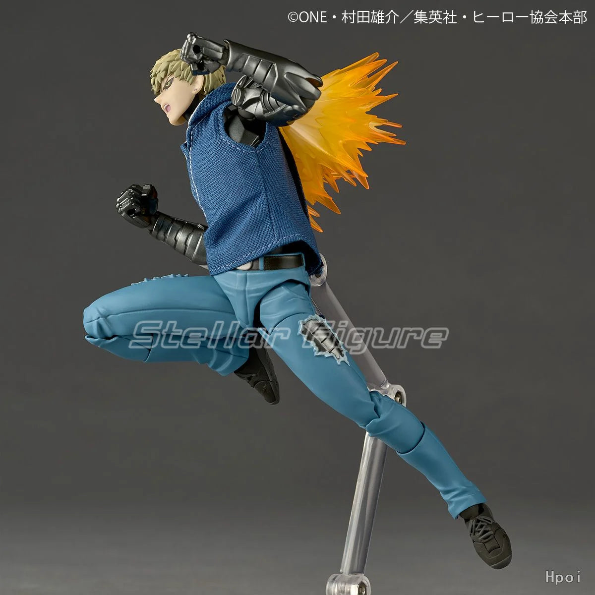 【SF】In Stock KAIYODO Revoltech One Punch Man Genos Figures Model Anime Collection