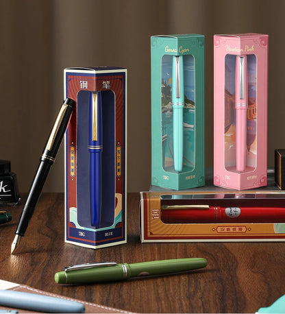 Pilot 78G Luxury Fountain Pen Set,22K Gold-Plated Nib Smooth Writing EF/F/M Calligraphy Pen Perfect Gift for Writer&Professional