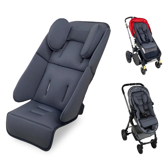 Universal Baby Stroller Seat Cushion Compatible with Uppababy Vista V2, V3 Cruz V2 2 in 1 Newborn to Toddler Comfort Insert