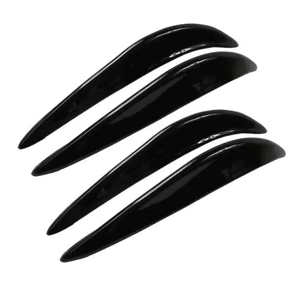 2/4PCS Universal Front Rear Bumper Corner Protector Guard Car Anti-collision Protection Decoration Strip Car Protect Accessories