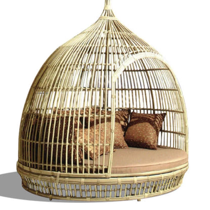 ！@Modern Outdoor Patio Garden Rattan Chair Sofa Set Casual Beach Birdcage Recliner Bird's Nest Net Celebrating Art Design