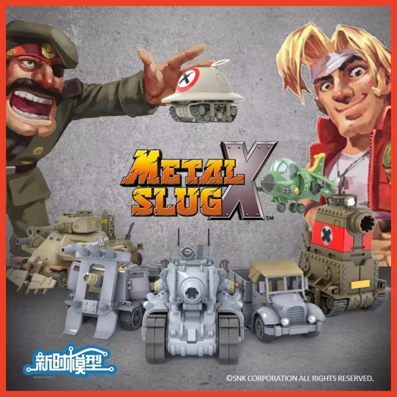 Hot Era Models Metal Slug X Series - Mini Scale Military Set Tank, Aircraft, Truck & Pow Figures Collection In Stock
