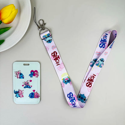 Anime Lanyards Keychain Animated Mobile Phone ID Card pass Hang Rope DIY Jewelry Accessories wholesale