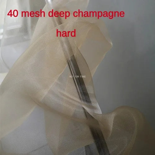 Tulle Fabric Nylon Mesh Yarn By The Meter for Wedding Dresses Skirts Sewing Transparent Gauze Diy Fashion Thin Summer Cloth Soft