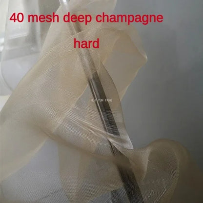 Tulle Fabric Nylon Mesh Yarn By The Meter for Wedding Dresses Skirts Sewing Transparent Gauze Diy Fashion Thin Summer Cloth Soft