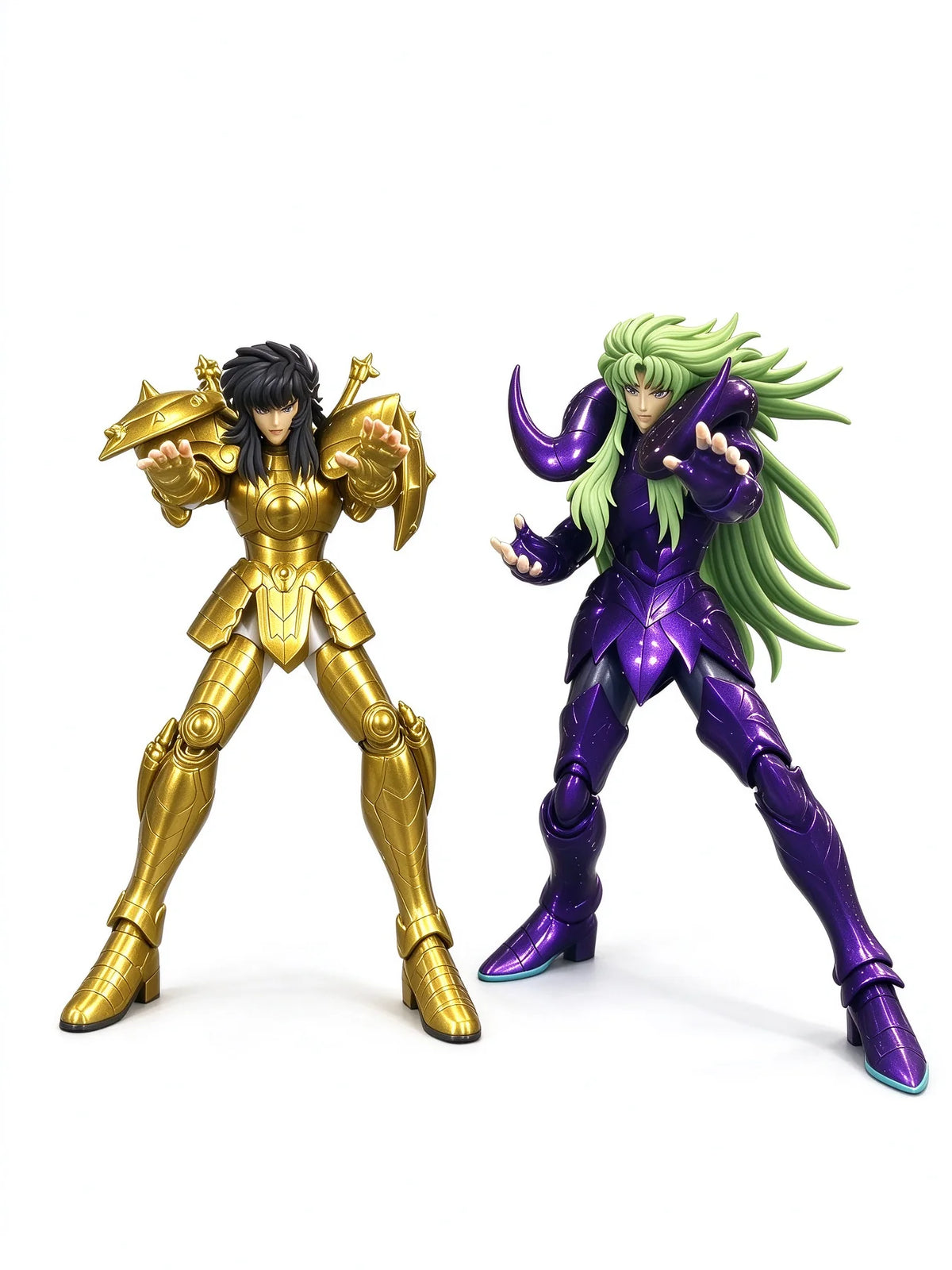 New Blokees Saint Seiya Champion Class  Aries Shion Libra Tong Hu Funeral Robe Snap Fit Model Articulated Anime Birthday Gift
