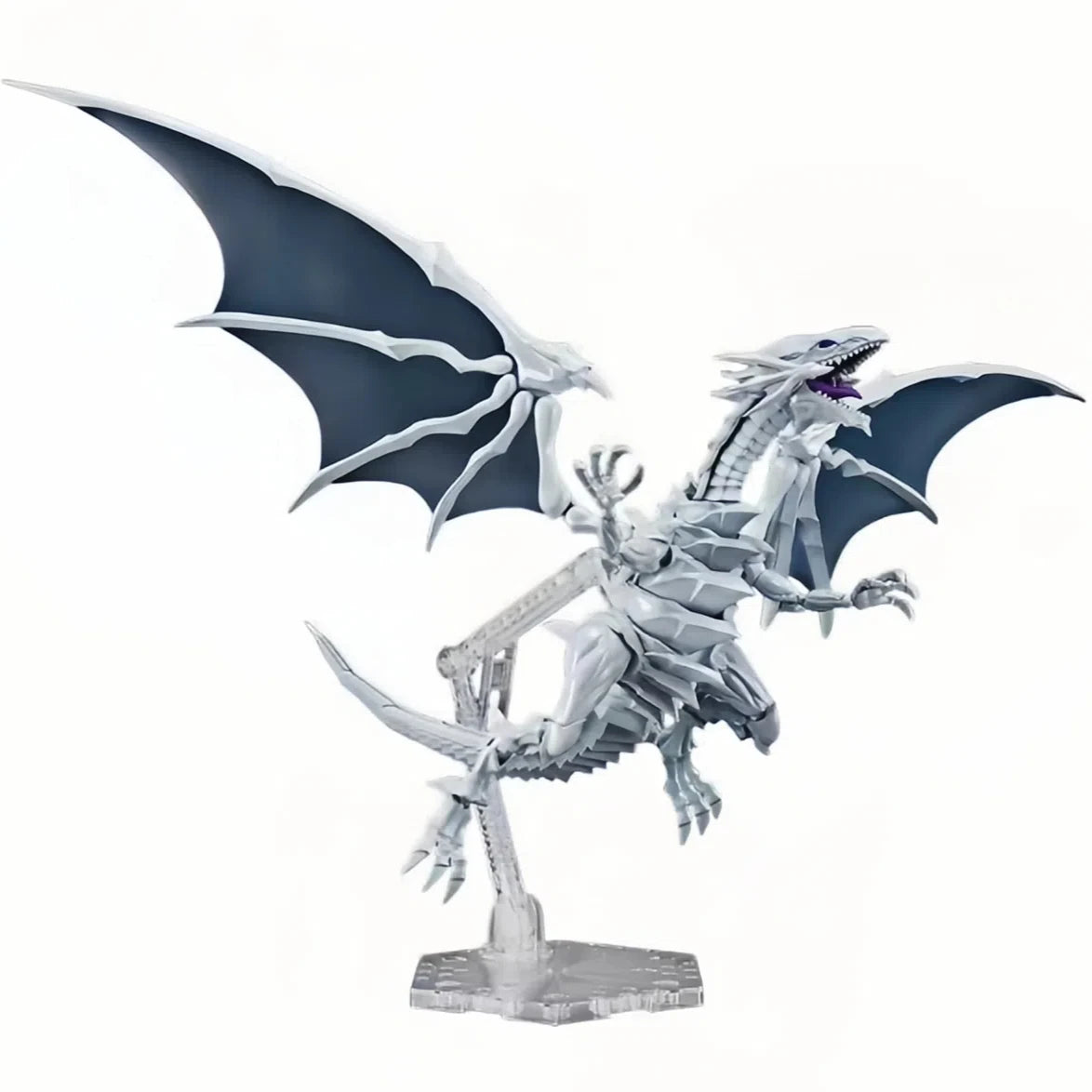 【New-Hot】Yu-Gi-Oh Arrogant Dragon Blue-Eyes White Dragon  Assembly Model Figure Desktop Decoration Holiday Birthday Gift