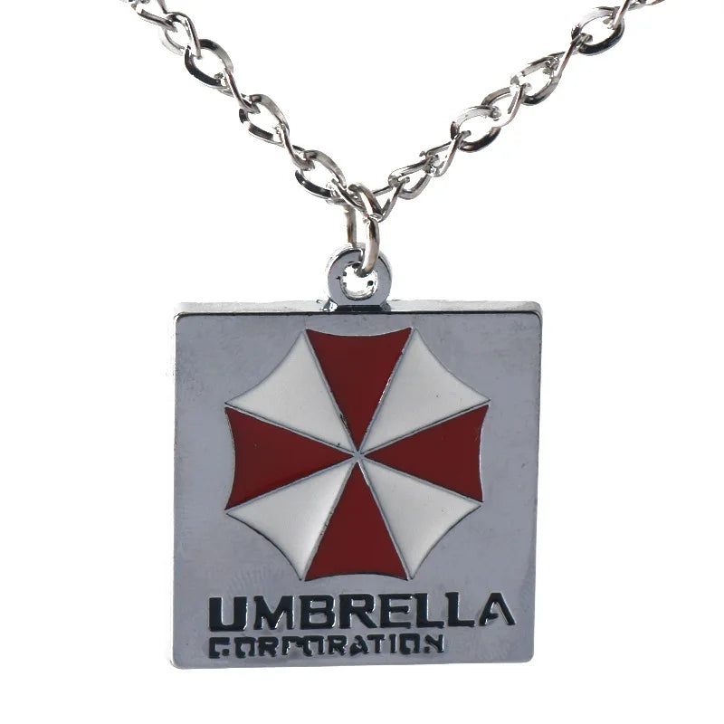 Resident Evil Metal Keychain Necklace Series STARS Badge Pendant 2026 Umbrella Corporation Cosplay Accessory Gift Collectible