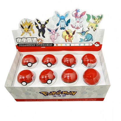 Original Pokemon Eeveelution Mini Action Figures Eevee Sylveon Espeon Toys Mini Model Decorative Ornaments Cute Birthday Gift