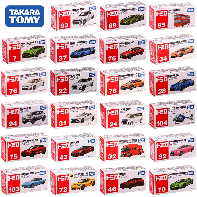 Takara Tomy Tomica Nissan Honda No.1-No.60 Cars Hot Pop 1:64 Car Alloy Toys Motor Vehicle Diecast Metal Model In Stock
