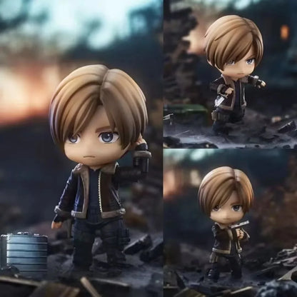 Nendoroid 2337 Leon S Kennedy Action Figure 10cm Pvc Anime Figurine Resident Evil Biohazard Adult Collection Gift For Game Fans